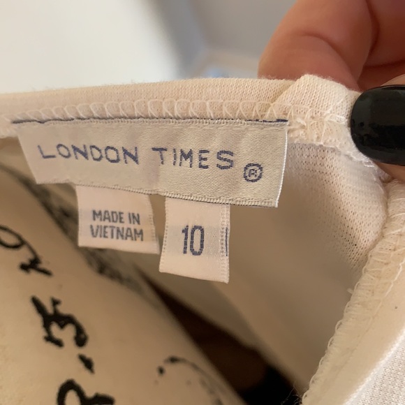 🤍🤎🖤London Times Midi Dress🤍🤎🖤 - Picture 5 of 5